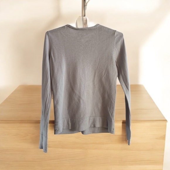 Elegant Lace Cardigan Sweater - Gray - Picture 3 of 4